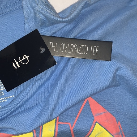 BNWT UNISEX Pink Floyd Invisible Man Distressed Oversized TShirt - Picture 4 of 5